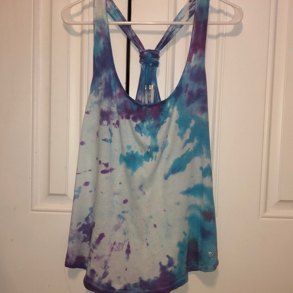 Self tie dyed tank top